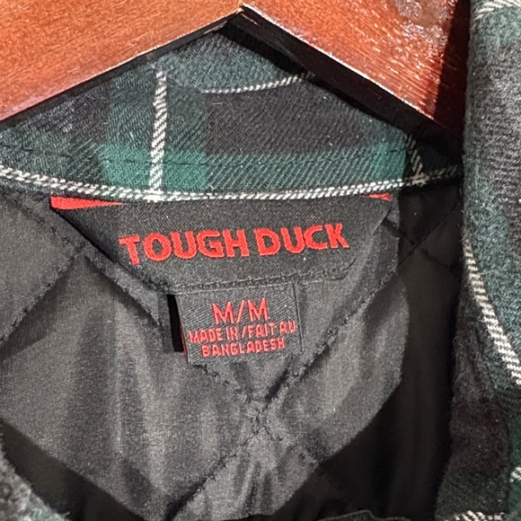 Men's Black and Green Plaid Military Jacket - Picture 2 of 8